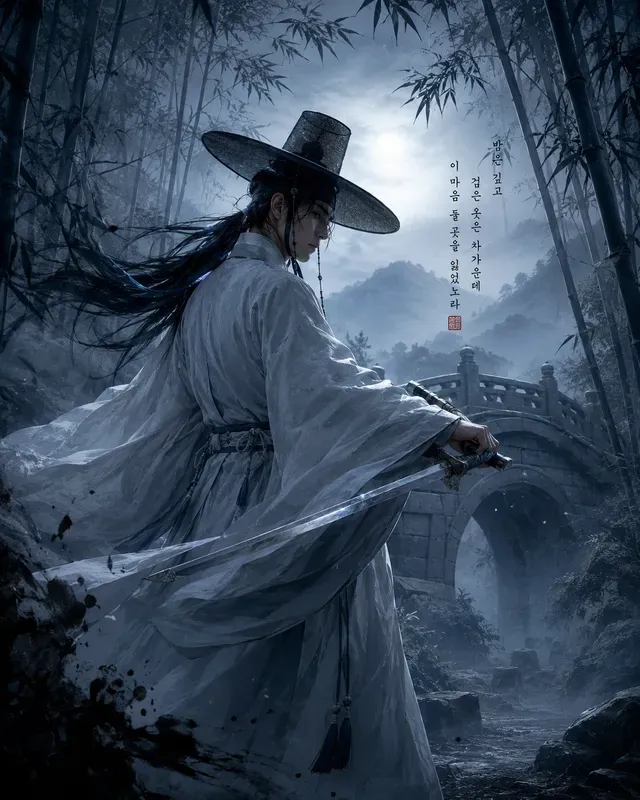 Joseon Scholar Wuxia Generator