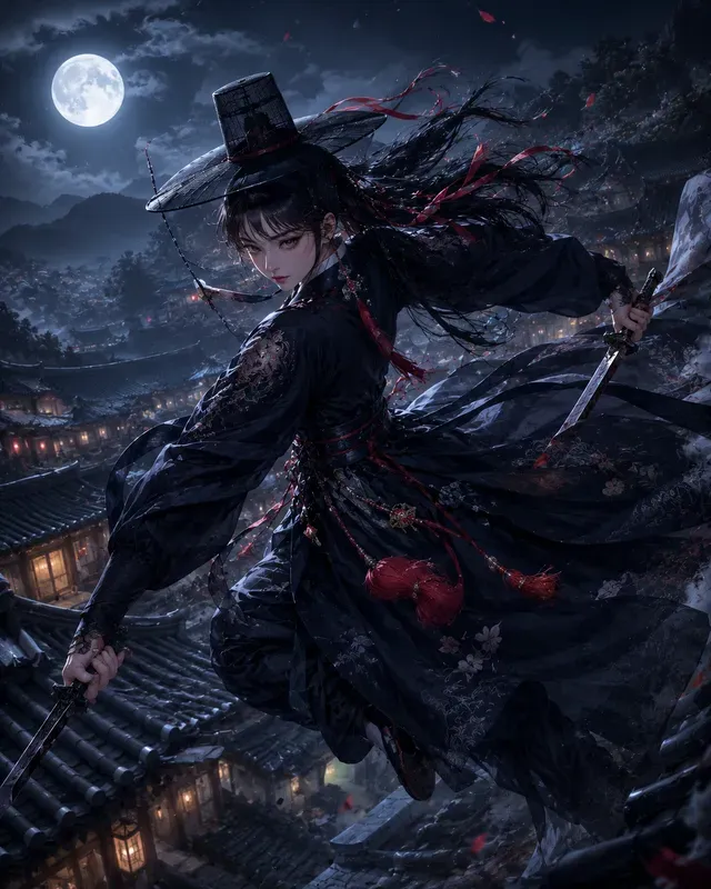 Joseon Scholar Wuxia Generator