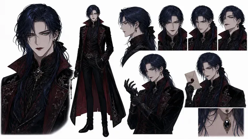Consistent Webtoon Character Sheets