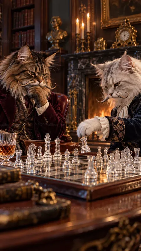 Hyperrealistic Animal Chess