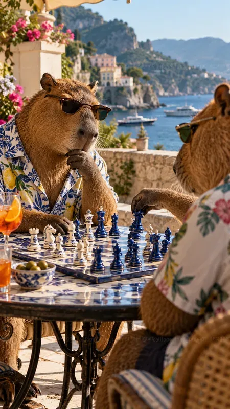 Hyperrealistic Animal Chess