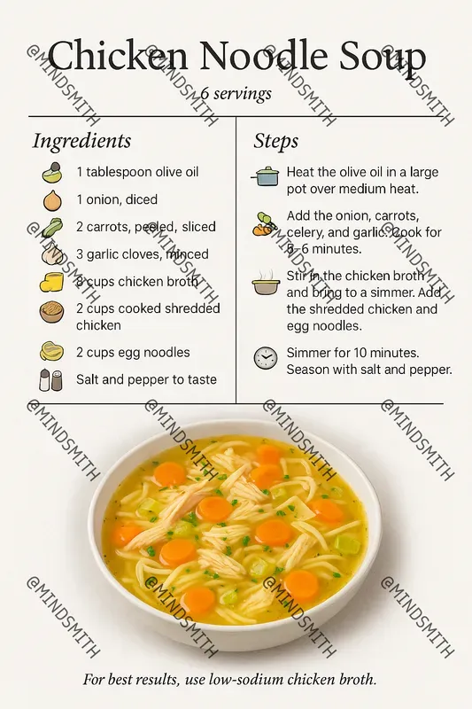 Cooking Recipe Cards