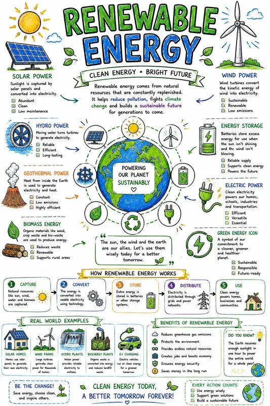 Cute Whiteboard Learning Posters