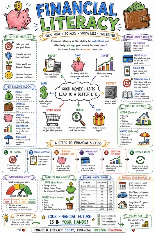 Cute Whiteboard Learning Posters