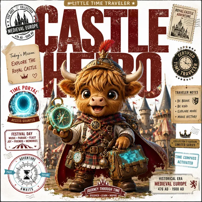 Little Time Traveler Poster Kits