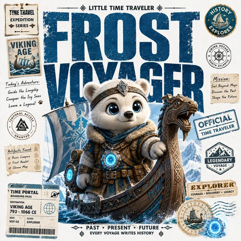 Little Time Traveler Poster Kits