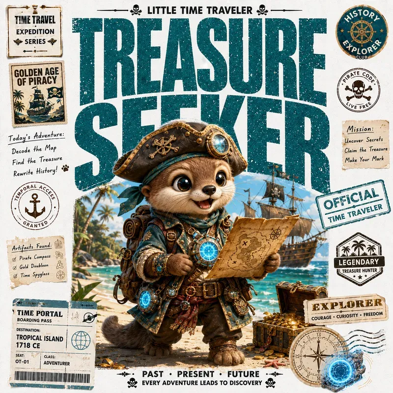Little Time Traveler Poster Kits