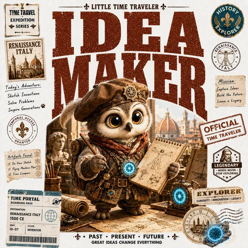 Little Time Traveler Poster Kits