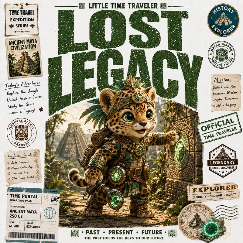 Little Time Traveler Poster Kits