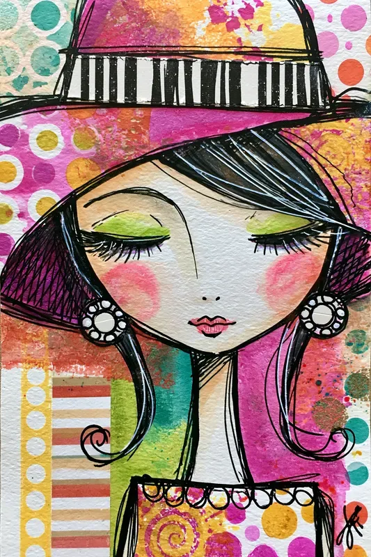 Whimsical Doodles Journal Pages