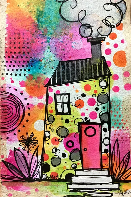 Whimsical Doodles Journal Pages