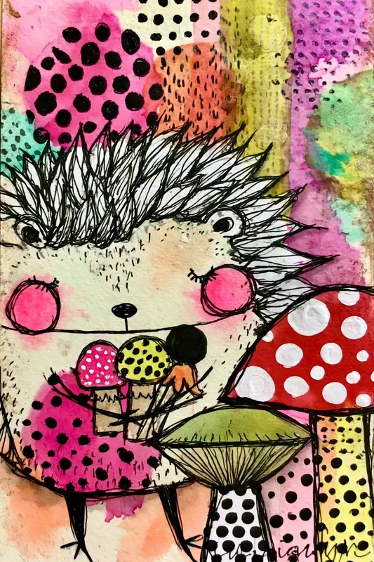 Whimsical Doodles Journal Pages