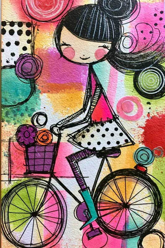 Whimsical Doodles Journal Pages
