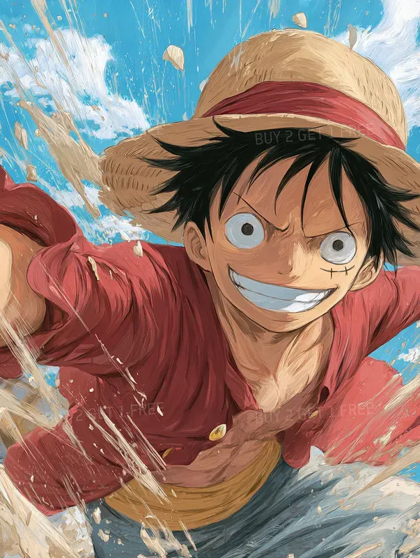 Epic Pirate Anime Adventure Art