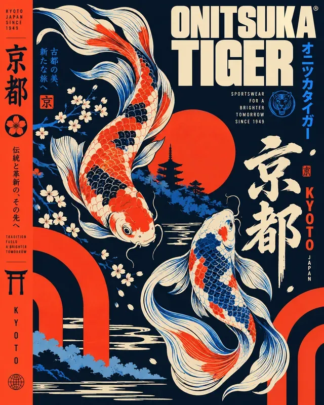 Japanese Retro Brand Posters