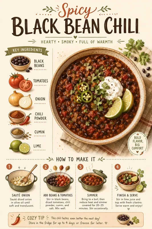 Recipe Infographic Poster Templates