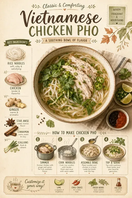 Recipe Infographic Poster Templates