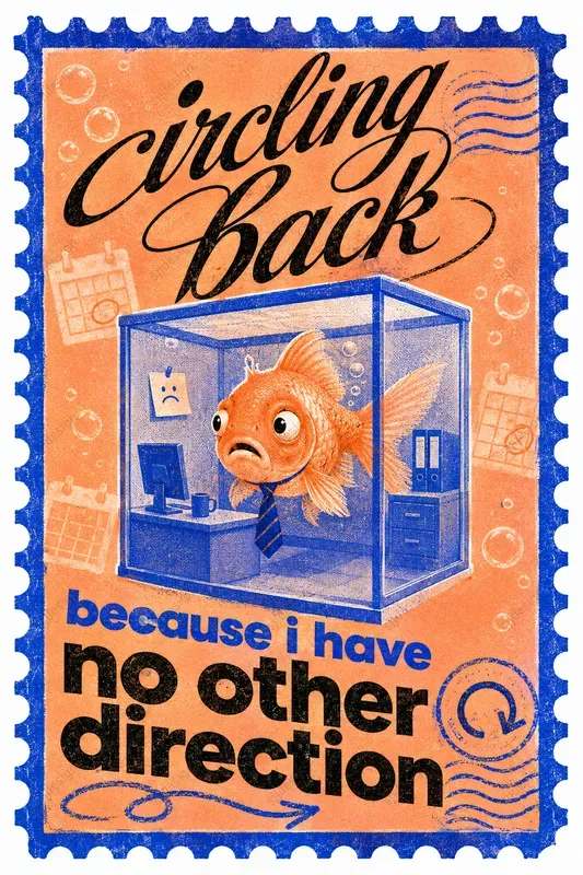 Ironic Zine Office Stamp Animal Posters