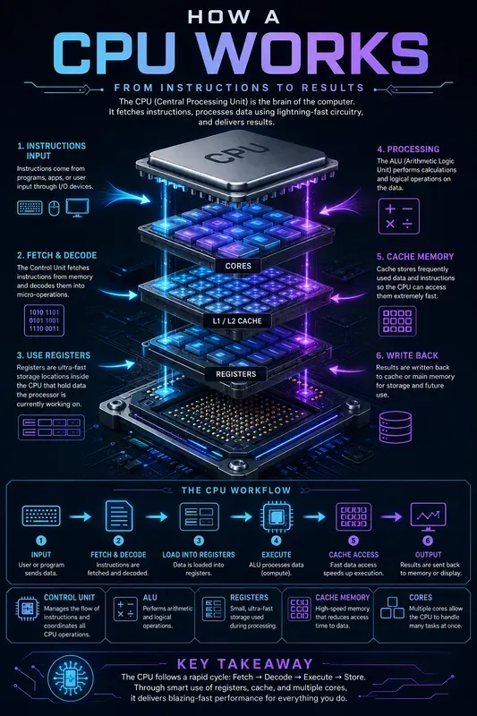 3D Computer Systems Infographics
