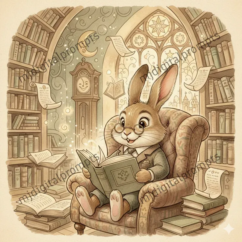 Whimsical Cozy Storybook Illustrations
