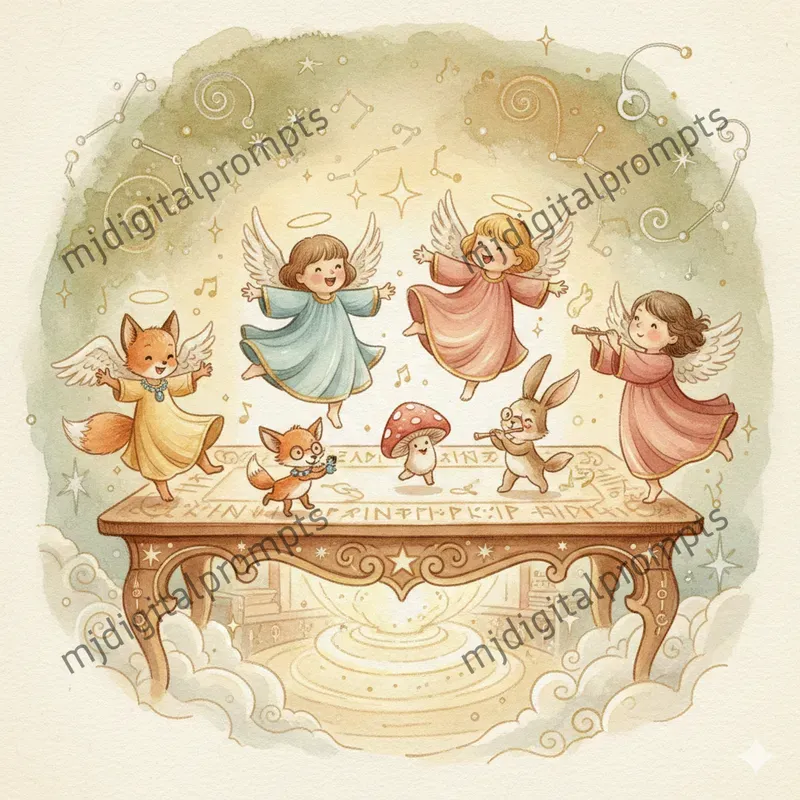 Whimsical Cozy Storybook Illustrations