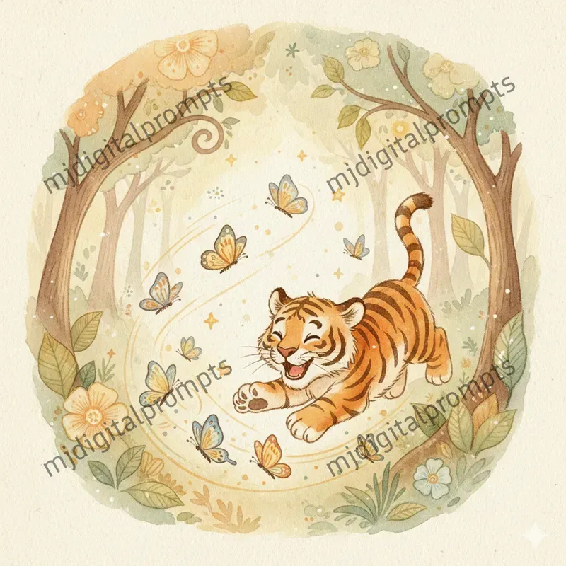 Whimsical Cozy Storybook Illustrations