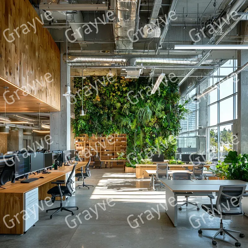 Biophilic Office Interiors