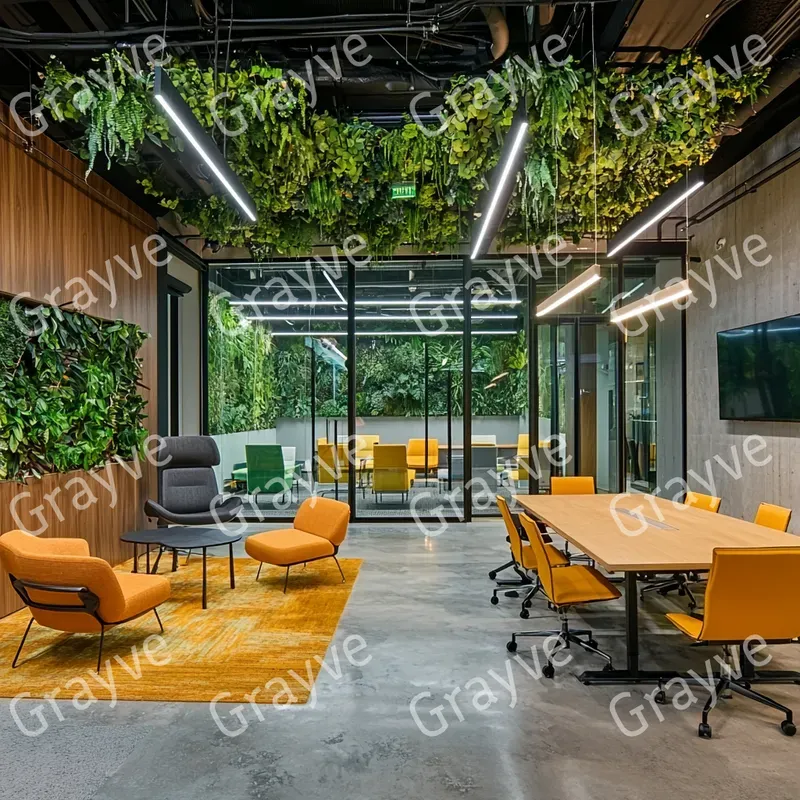 Biophilic Office Interiors