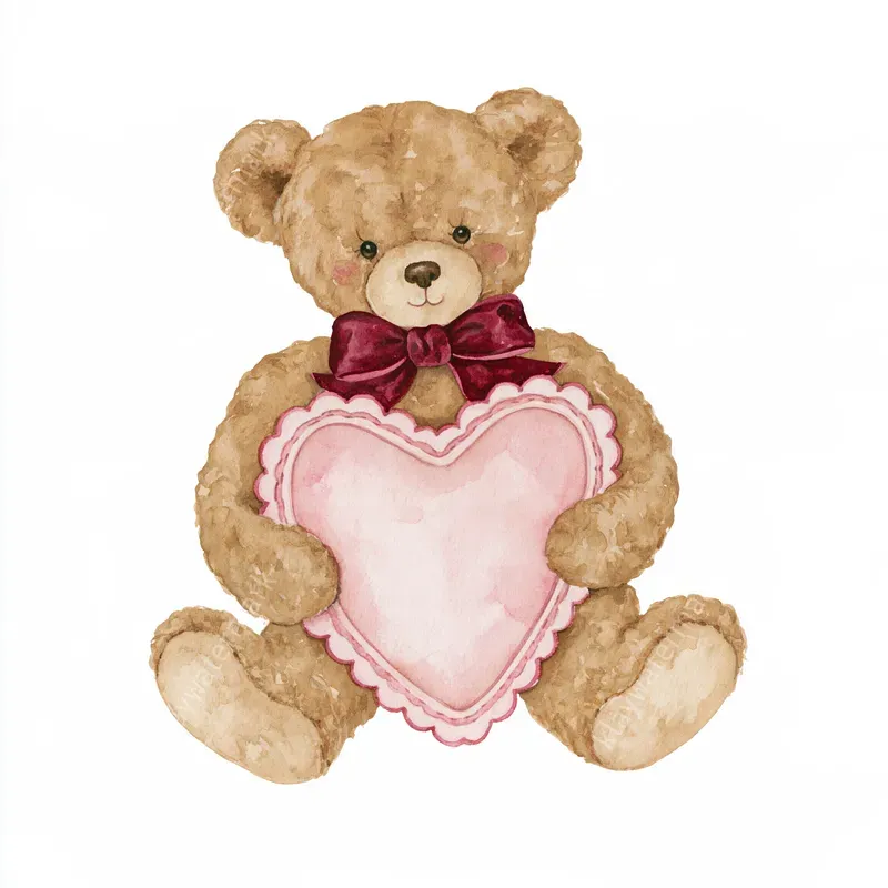 Romantic Watercolor Cliparts