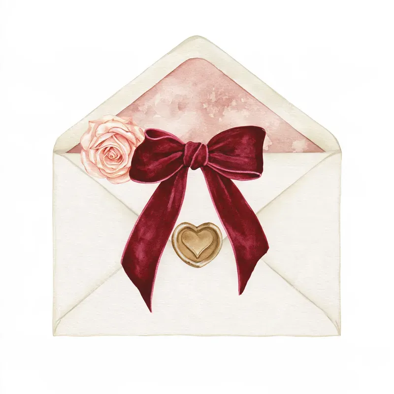 Romantic Watercolor Cliparts