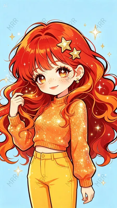 Kawaii Cartoon Girls
