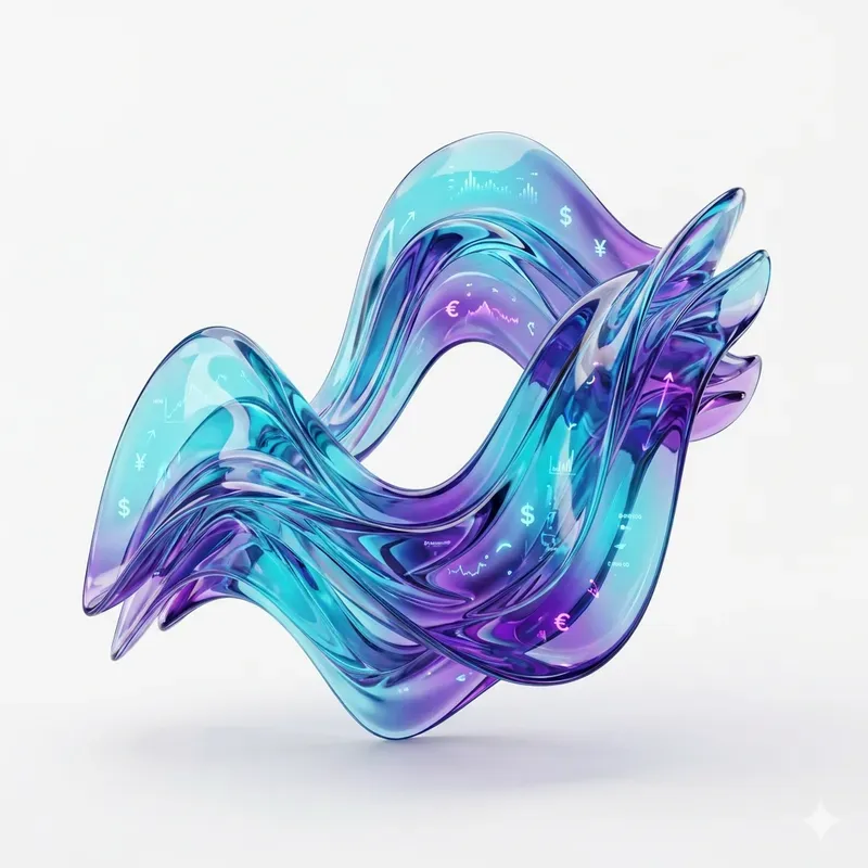 Fluid Glassmorphism UI Hero Assets