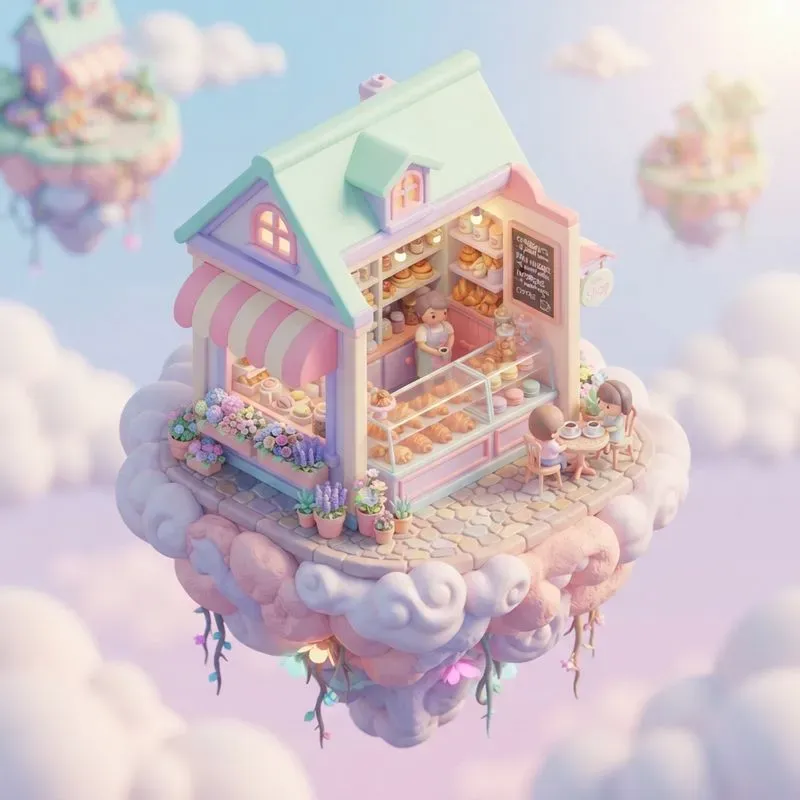 Isometric 3D Micro World Generator