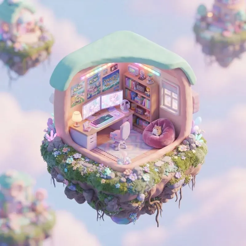 Isometric 3D Micro World Generator