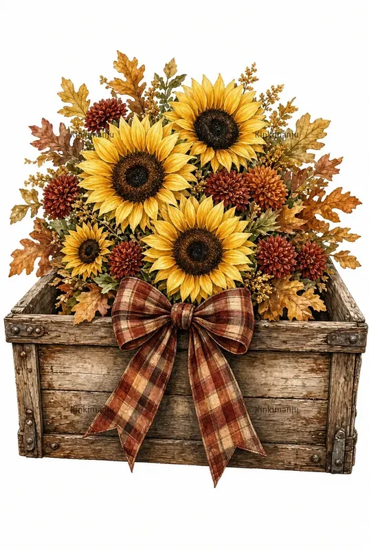 Sunflower Clipart 100 Packs For Etsy