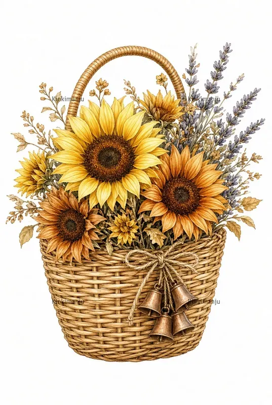 Sunflower Clipart 100 Packs For Etsy
