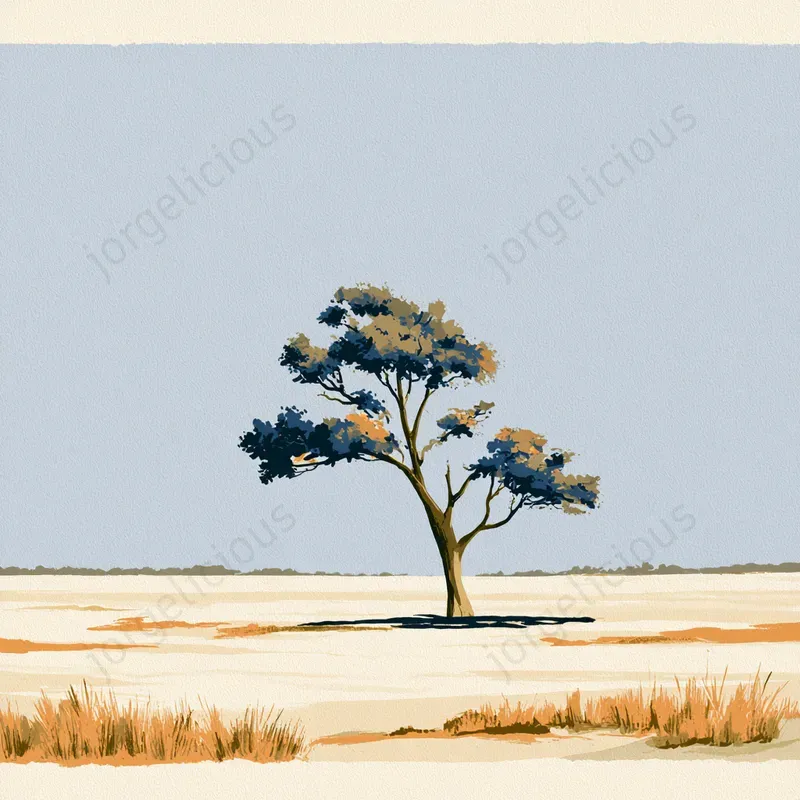 Minimal Scenic Poster Art