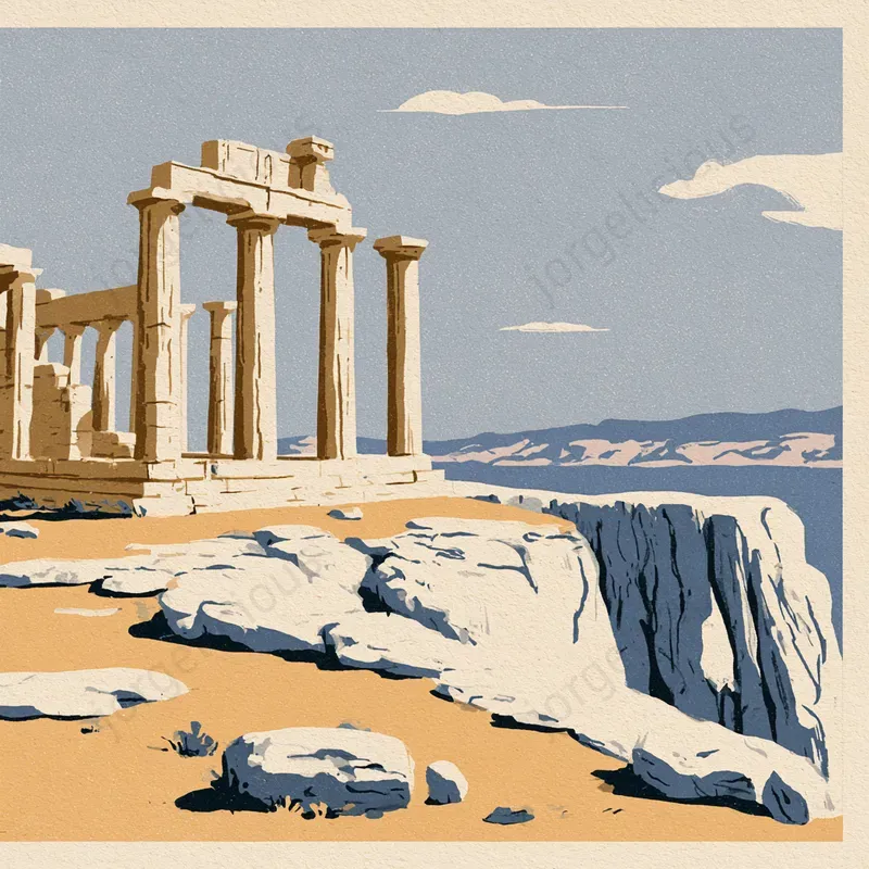 Minimal Scenic Poster Art
