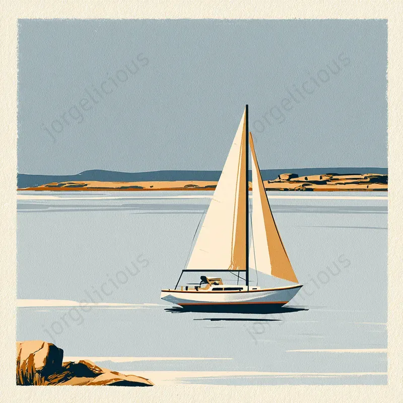 Minimal Scenic Poster Art