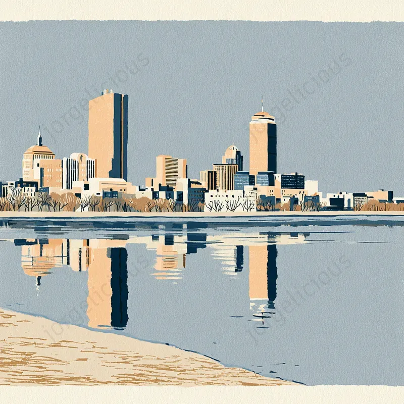 Minimal Scenic Poster Art