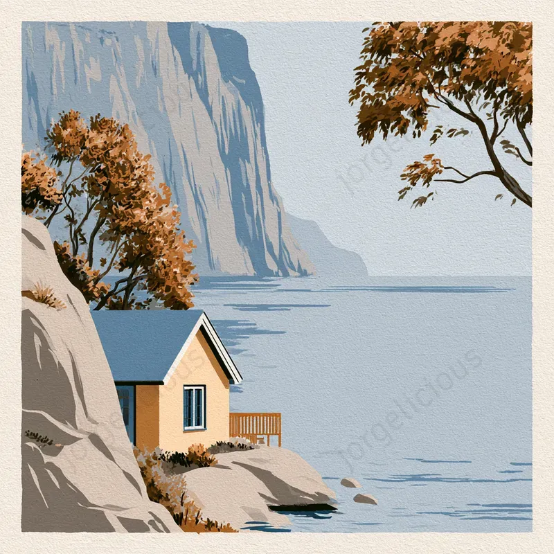 Minimal Scenic Poster Art