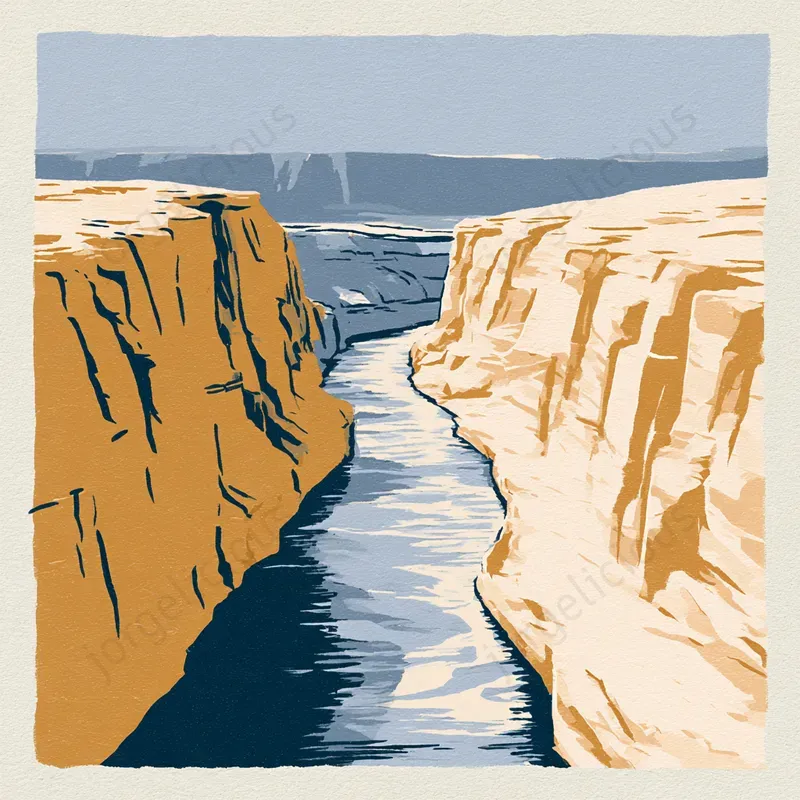 Minimal Scenic Poster Art