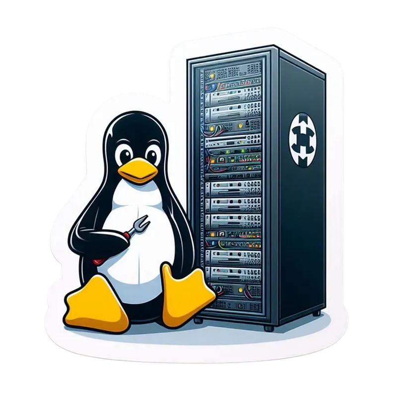 Tux Linux Penguin Minimalist Developers