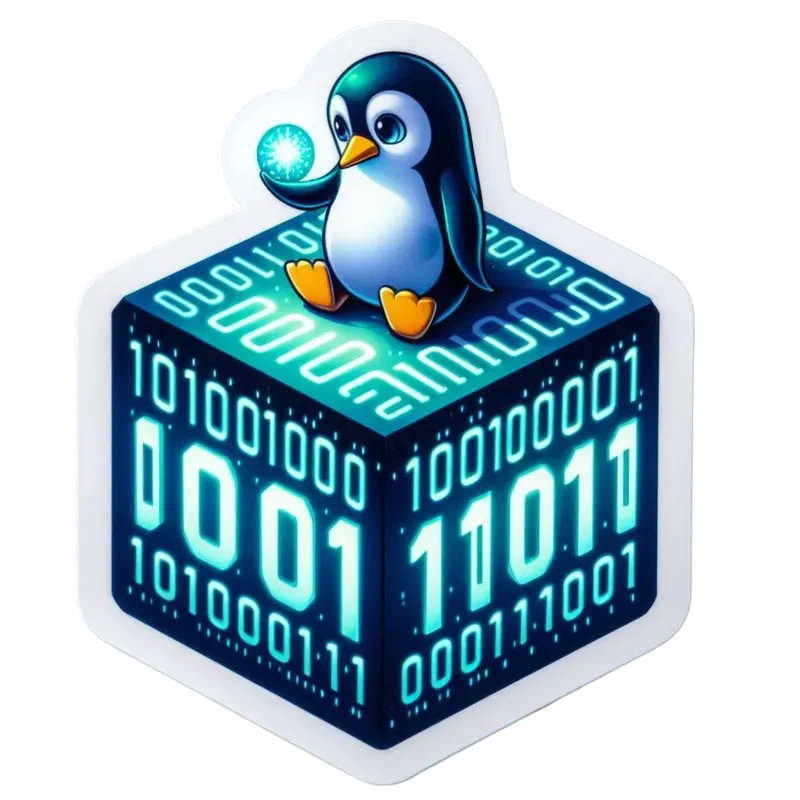 Tux Linux Penguin Minimalist Developers