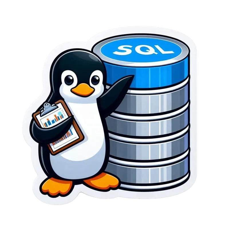 Tux Linux Penguin Minimalist Developers