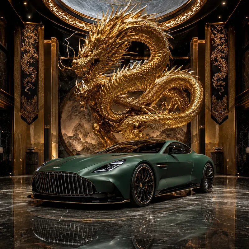 Luxury Hypercar Showroom Poster Designs