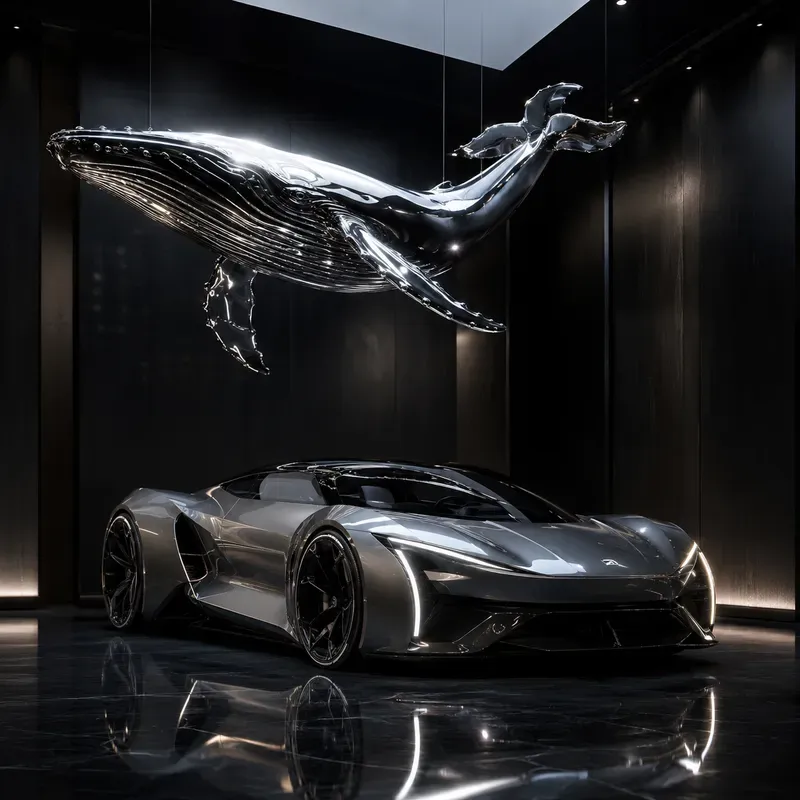 Luxury Hypercar Showroom Poster Designs