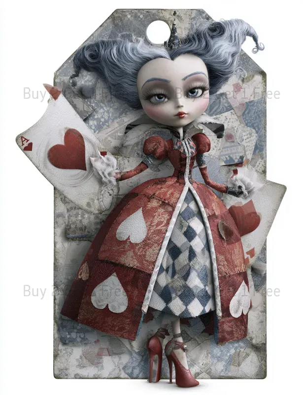 Icy Harlequin Product Tags