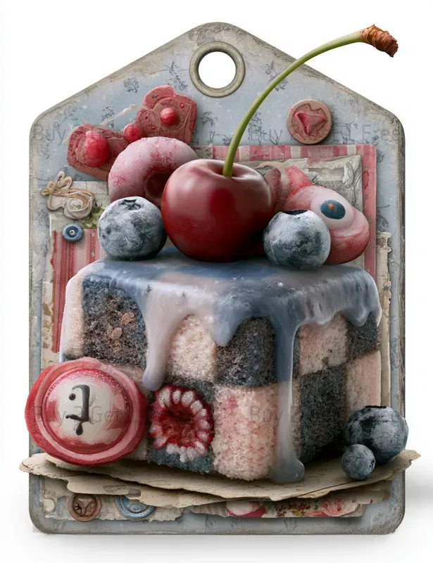 Icy Harlequin Product Tags