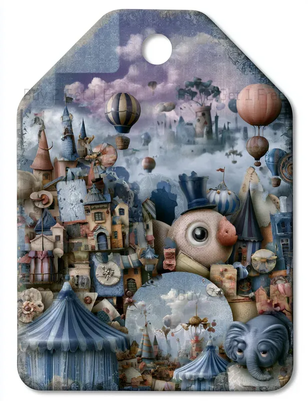 Icy Harlequin Product Tags